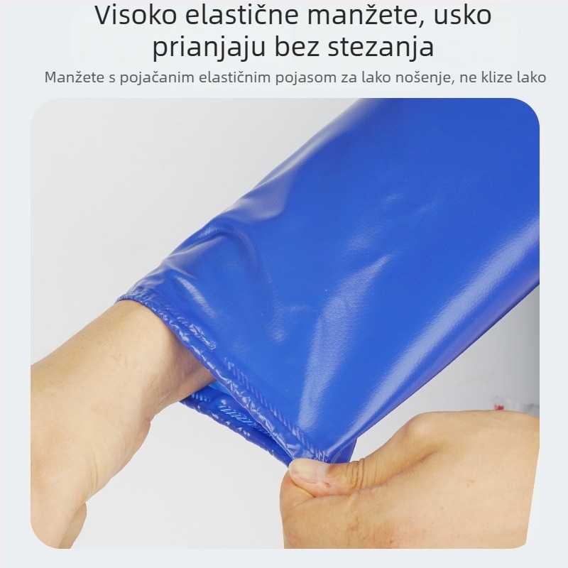 PVC vodootporne rukave za preradu hrane, produženi zaštitni rukavi za preradu ribe