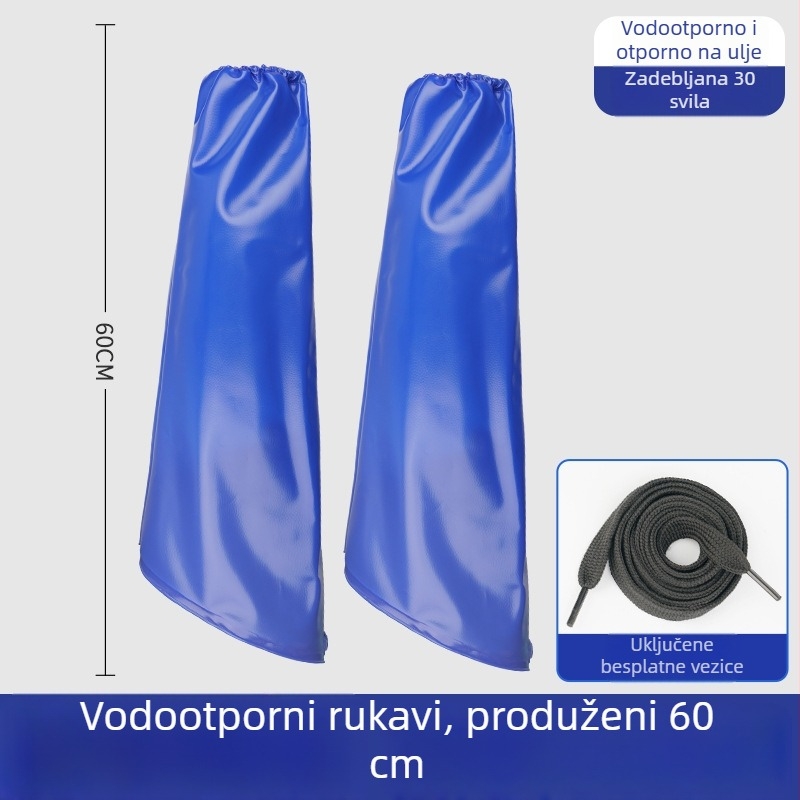 PVC vodootporne rukave za preradu hrane, produženi zaštitni rukavi za preradu ribe