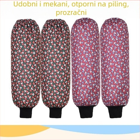 Unisex zaštitne rukave od kristalnog baršuna za jesen-zimu, zaštita od prljavštine, radne, izdržljive.