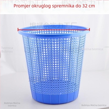 Velike crne debeli vreće za smeće 50×60 cm, s ravnim otvorom