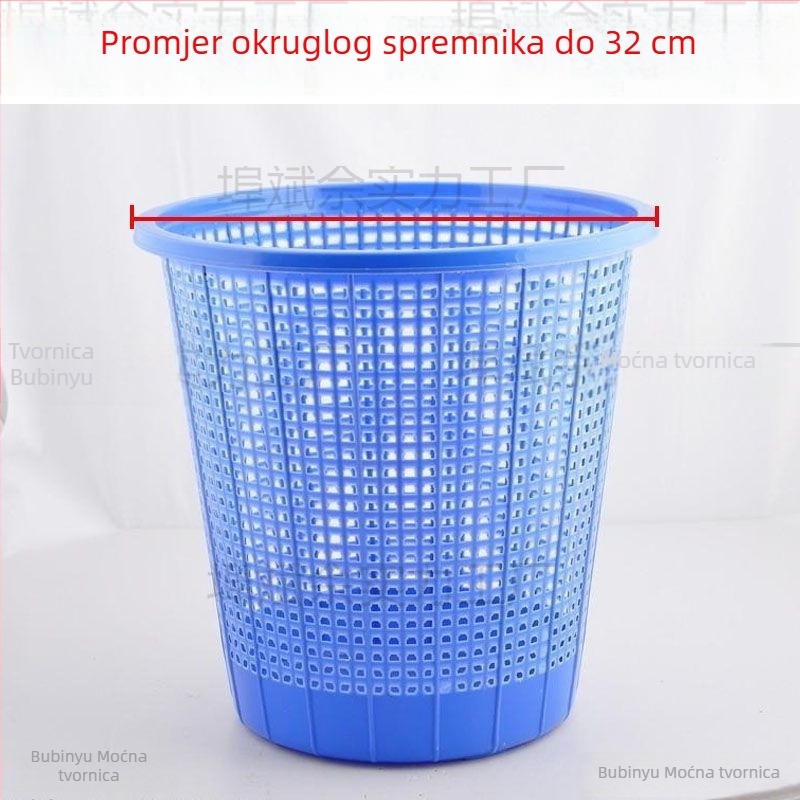 Velike crne debeli vreće za smeće 50×60 cm, s ravnim otvorom