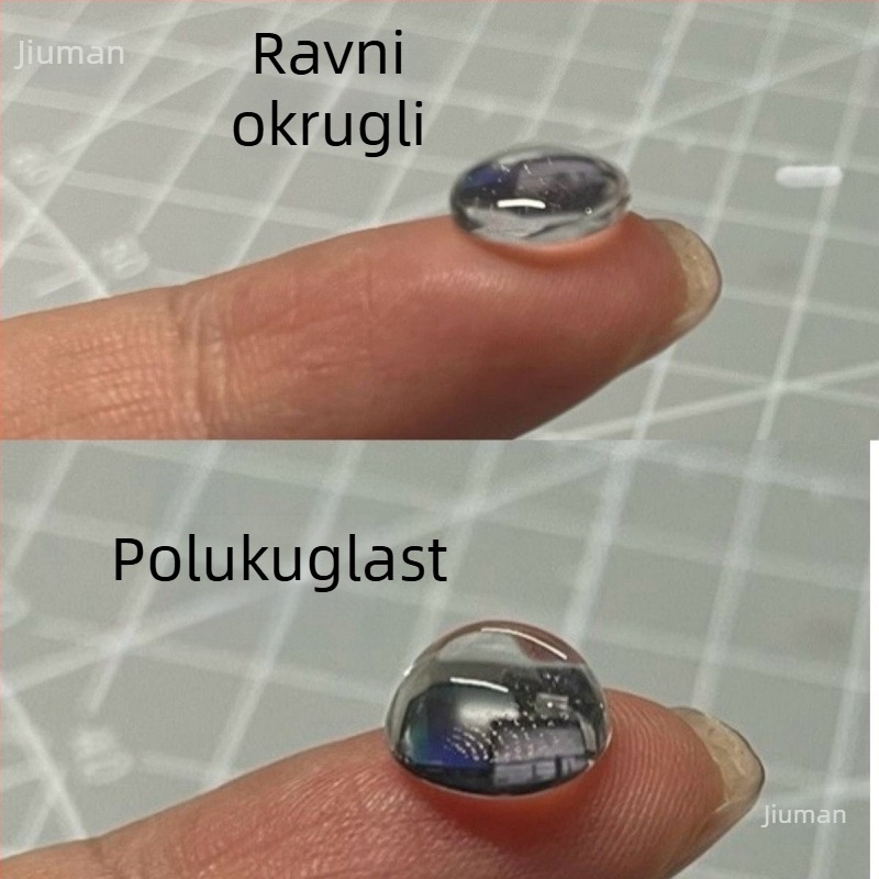 DIY staklene oči za vunene lutke, 60 parova, Strawberry Bear, univerzalne oči za životinje