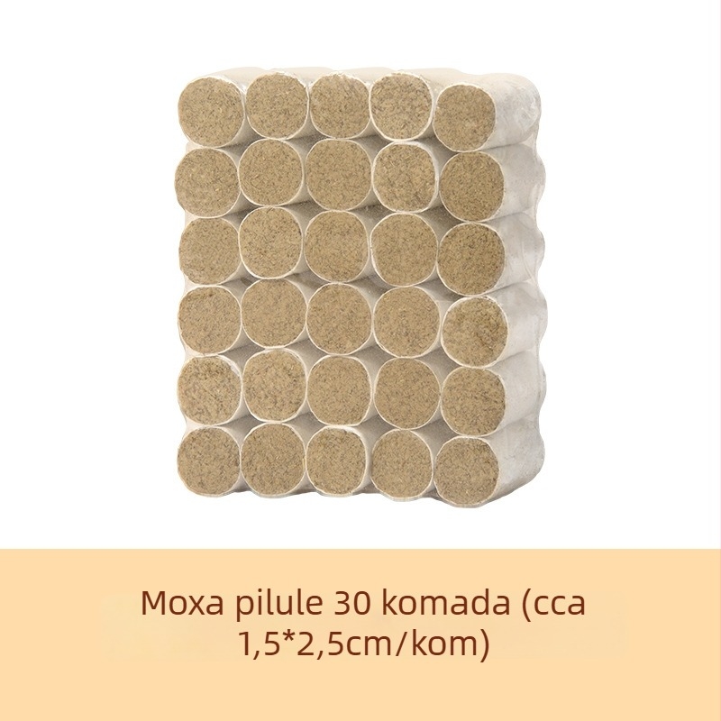 Prijenosna kutija za moksibuciju s otvorenim plamenom, višenamjenski spremnik s pelinom za topli kompres i abdominalnu terapiju