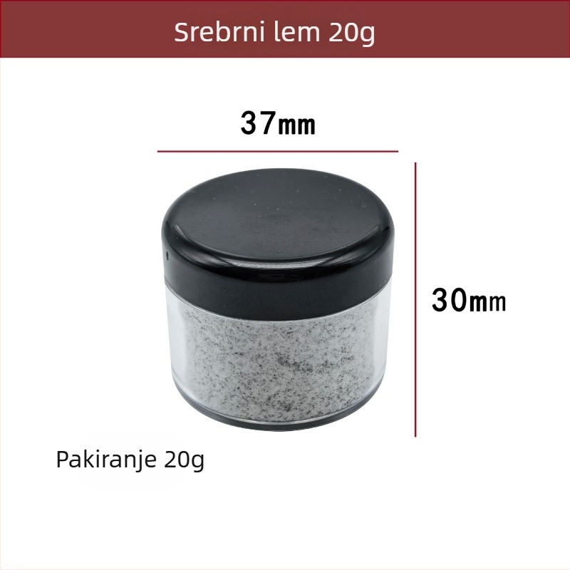 Tavidlo za zavarivanje nakita i srebrni lemiti prašak – materijali za zavarivanje prstena i ogrlica, DIY popravak metala