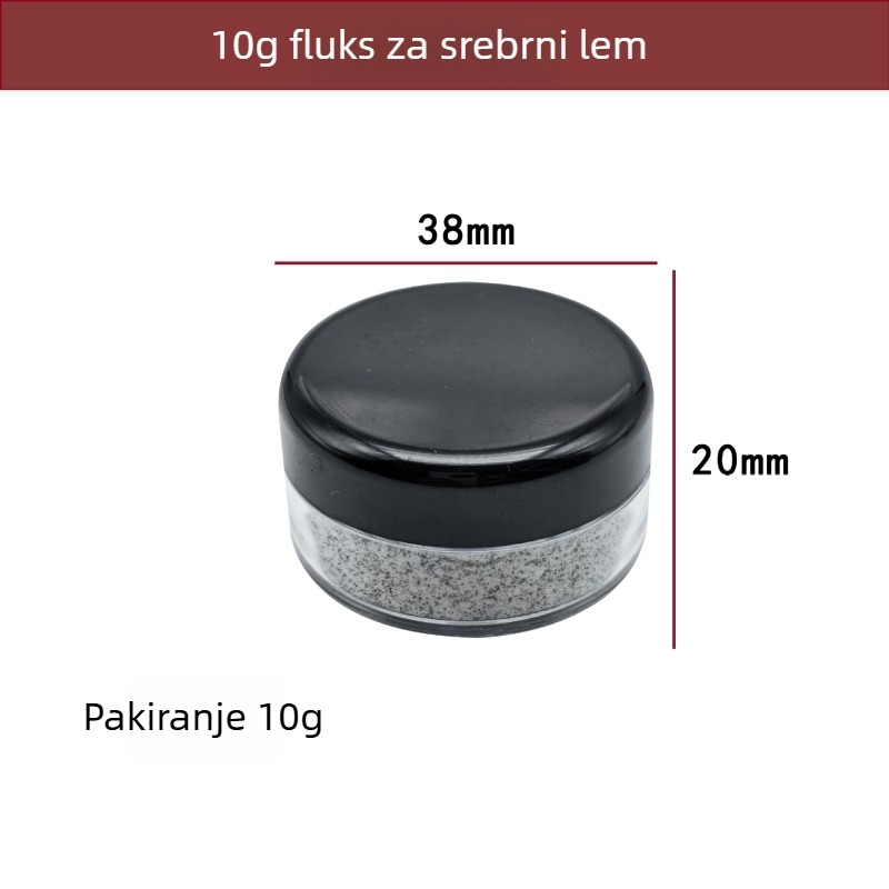 Tavidlo za zavarivanje nakita i srebrni lemiti prašak – materijali za zavarivanje prstena i ogrlica, DIY popravak metala