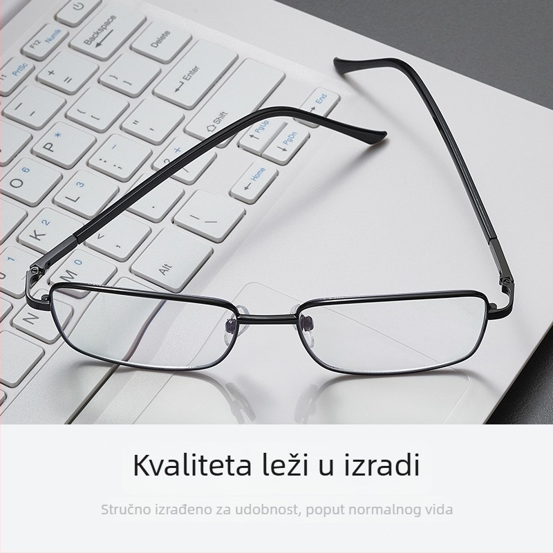 Pametne zumirajuće progresivne naočale za čitanje s zaštitom od plave svjetlosti i radijacije, za daleko i blizu, višefokalne leće