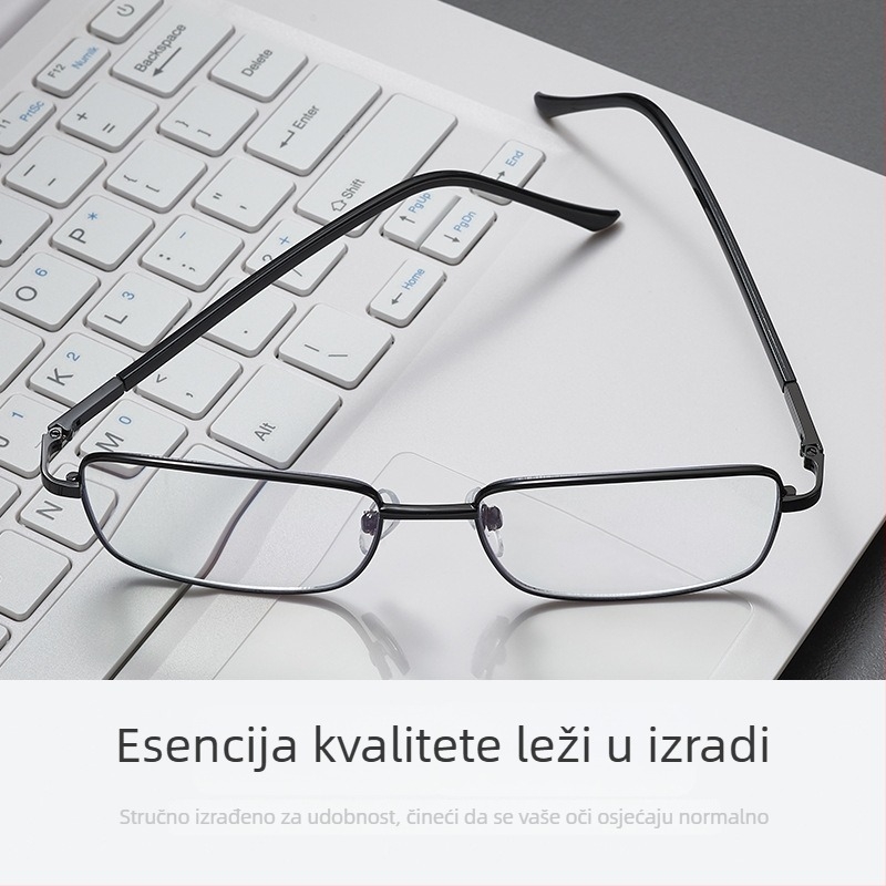 Pametne zumirajuće progresivne naočale za čitanje s zaštitom od plave svjetlosti i radijacije, za daleko i blizu, višefokalne leće