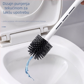 Sprej četka za WC s postoljem – kućna upotreba, bez mrtvih kutova, za standardne i squat WC-e