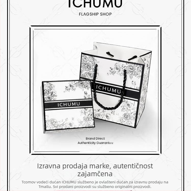 Ichumu ženski sat: retro crveni kvadratni brojčanik, narukvica-stil kvarcni sat, luksuzan dojam