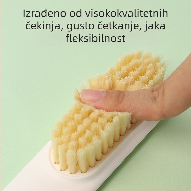 Četka za cipele s mekanim vlaknima, kućna upotreba, višenamjenska četka za čišćenje cipela