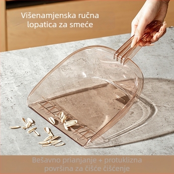 Plastična mala kanta za otpad s dustpanom i scoopom