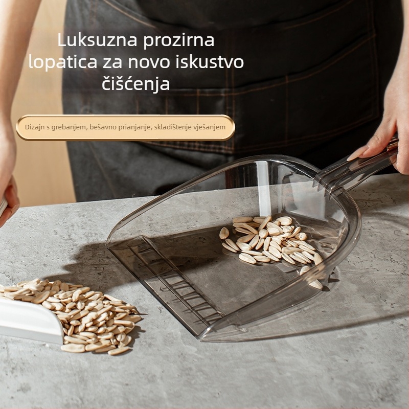Plastična mala kanta za otpad s dustpanom i scoopom