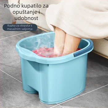 Izolirana kada za stopala, duboka do koljena masažna plastična kada za stopala, za kućnu upotrebu
