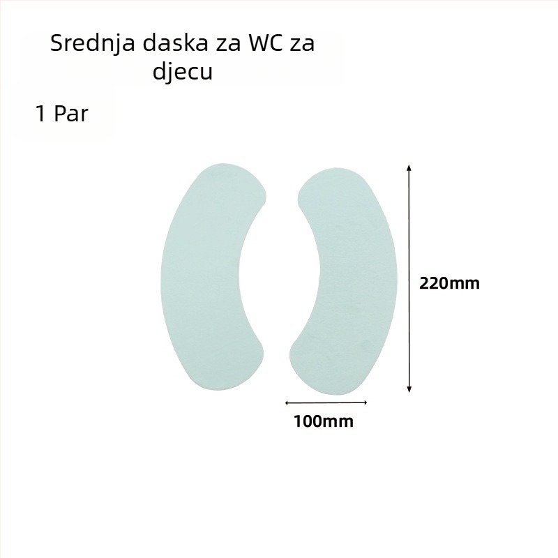Jastučić za sjedalo WC-a za djecu – zimska toplina, protuklizno, samoljepljivo, izrezljivo