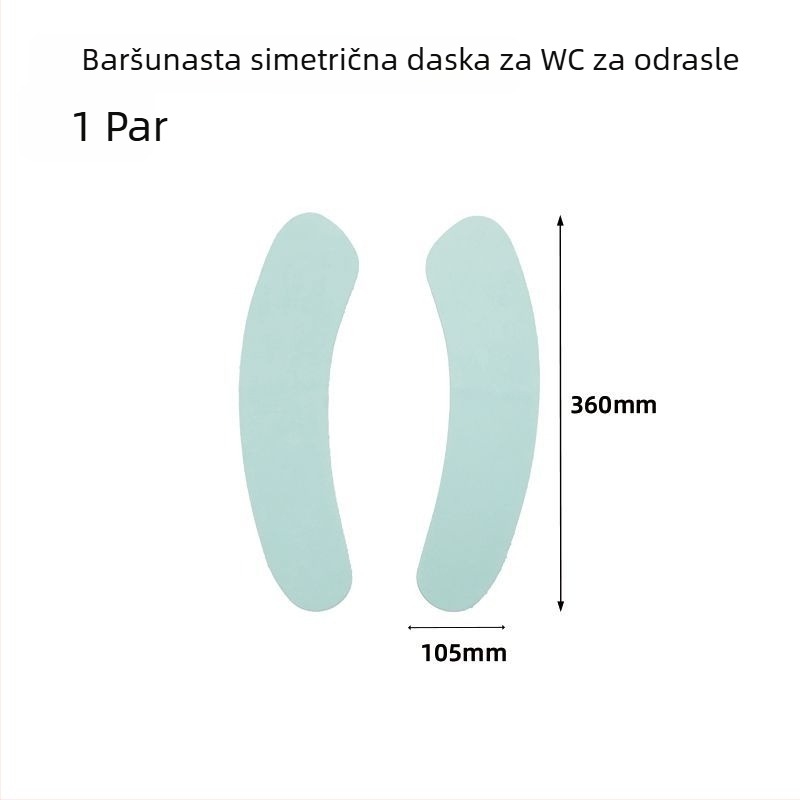 Jastučić za sjedalo WC-a za djecu – zimska toplina, protuklizno, samoljepljivo, izrezljivo