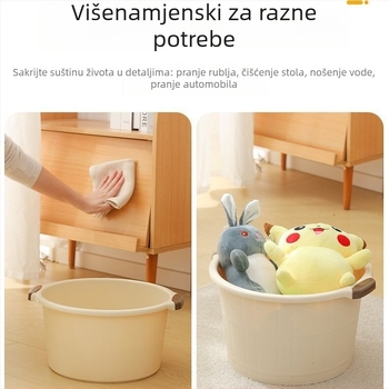 Izolirana kadica za stopala za kućnu upotrebu, pokriva do potkoljenice, masažna funkcija, prijenosna, pogodna za studentske domove