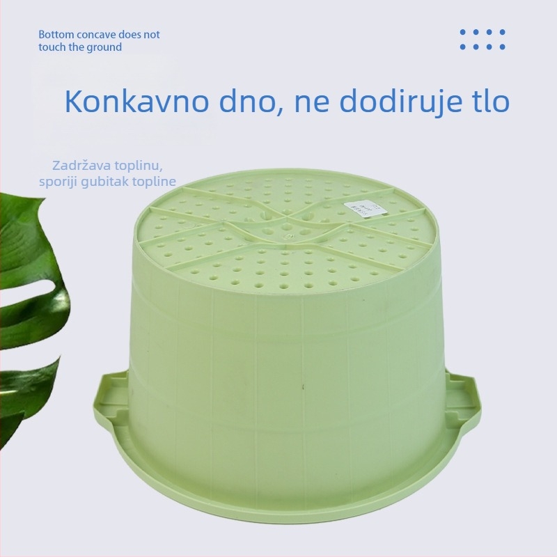 Kućna kada za stopala s podignutim dizajnom, plastična masažna posuda za kupanje stopala, za kućnu upotrebu
