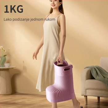 EVA posuda za kupanje stopala s masažom do koljena, nježna prema koži, izolirana, ušteda vode