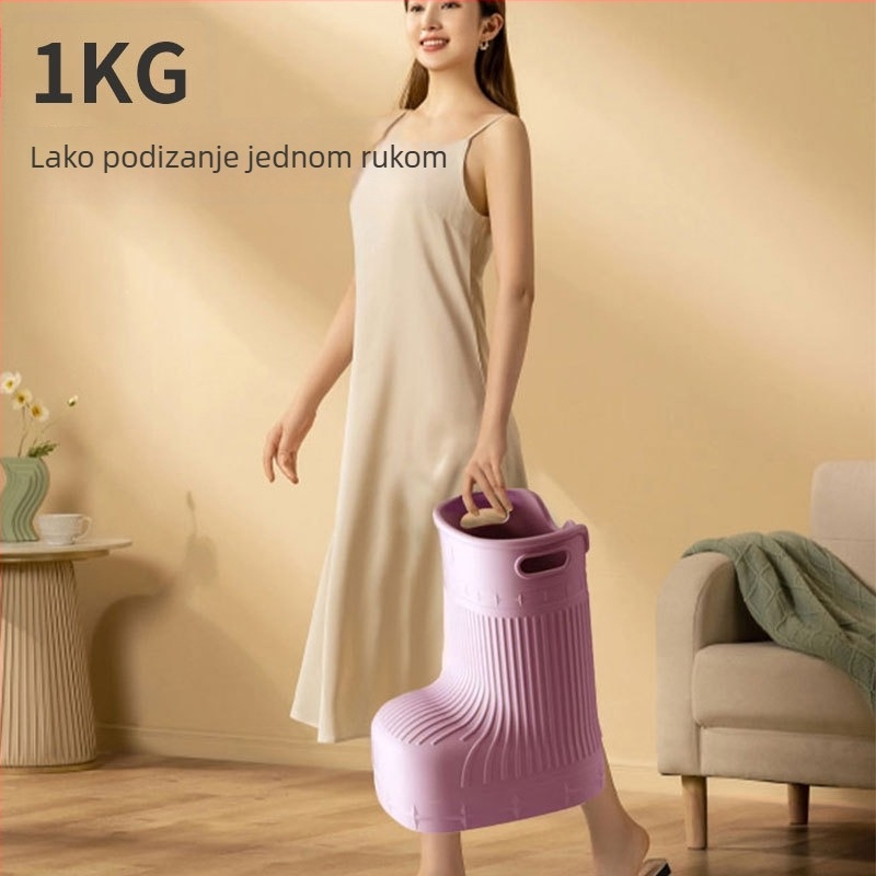 EVA posuda za kupanje stopala s masažom do koljena, nježna prema koži, izolirana, ušteda vode