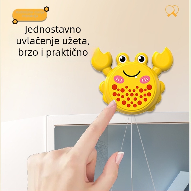 Viseći krab trener stolnog tenisa za djecu — unutarnji trening koordinacije ruka-oko i senzorički trening