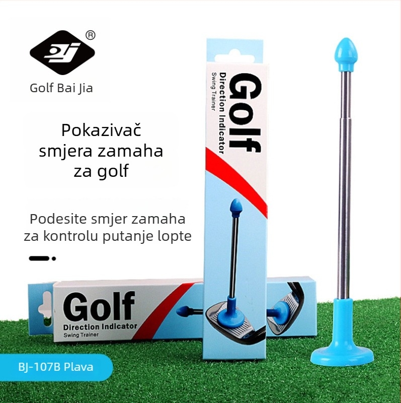 Indikator smjera zamaha golfa – trenažna štapić za korekciju zamaha