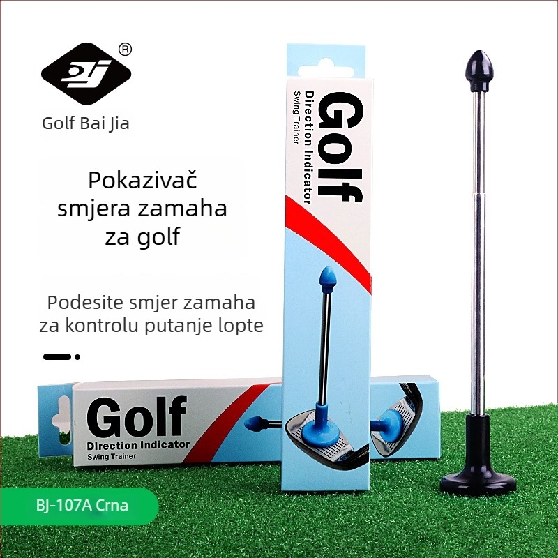 Indikator smjera zamaha golfa – trenažna štapić za korekciju zamaha