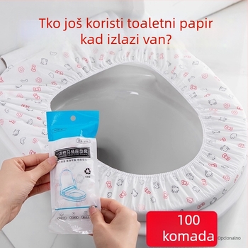 Jednokratne navlake za sjedalo WC-a s kompletnim pokrivanjem – putne potrebe, čisto i sigurno za hotelsku uporabu