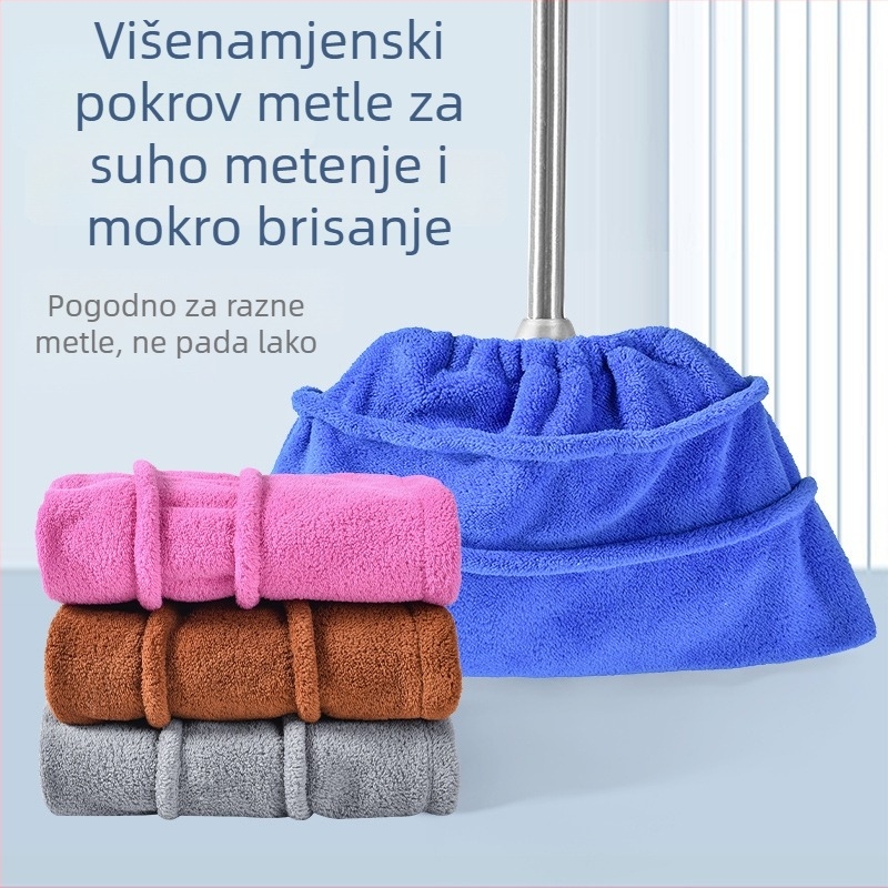 Lagana sve-u-jednom krpa za mop za suho i mokro čišćenje u prostoru — zamjenska krpa za kućni mop