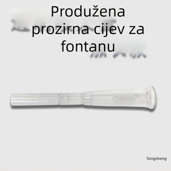 Fontana gljiva za rockery s malom potopnom pumpom, plastičnim nastavkom i vodeni ukras za akvarij Bonsai – kompletan set pribora