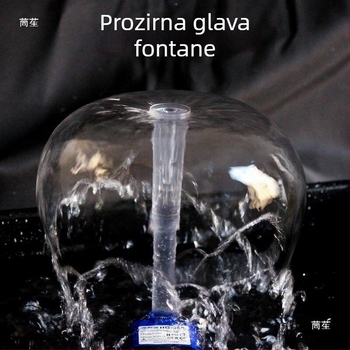 Fontana gljiva za rockery s malom potopnom pumpom, plastičnim nastavkom i vodeni ukras za akvarij Bonsai – kompletan set pribora