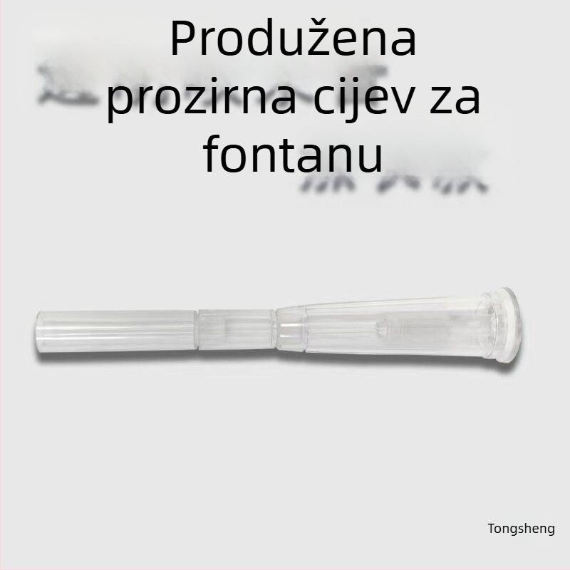 Fontana gljiva za rockery s malom potopnom pumpom, plastičnim nastavkom i vodeni ukras za akvarij Bonsai – kompletan set pribora