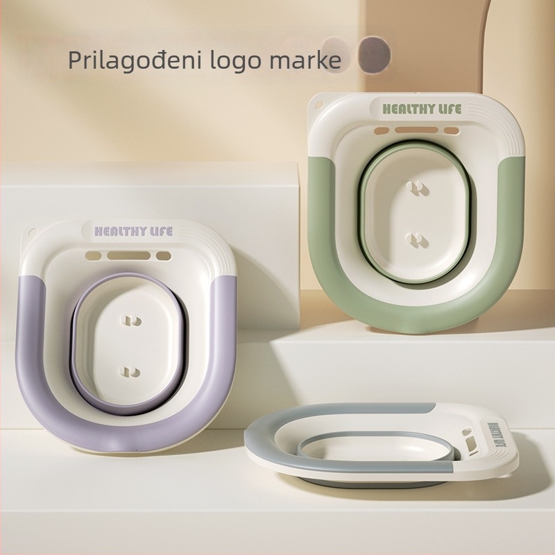 Sklopivi bidet bazen za postporođajnu njegu i medicinsko namakanje, toaletnog stila osobne higijene, 40×34 cm, TPE
