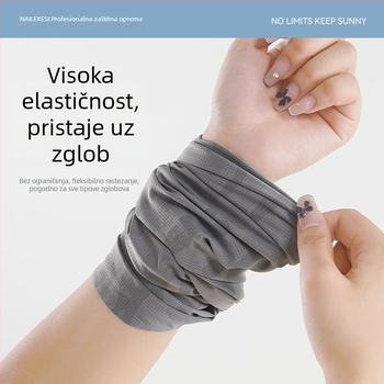 Relix hladenje i brzo sušeće sportske narukvice za zapešće, unisex set za upijanje znoja za odbojku, košarku, tenis i badminton