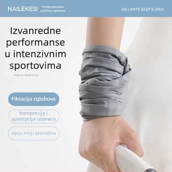 Relix hladenje i brzo sušeće sportske narukvice za zapešće, unisex set za upijanje znoja za odbojku, košarku, tenis i badminton