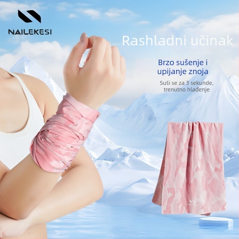 Relix hladenje i brzo sušeće sportske narukvice za zapešće, unisex set za upijanje znoja za odbojku, košarku, tenis i badminton