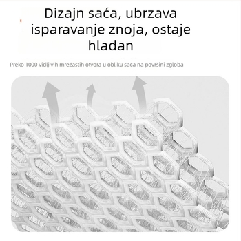 Ženska sportska narukvica za zglob s kompresijom, prozračna, za badminton i tenis