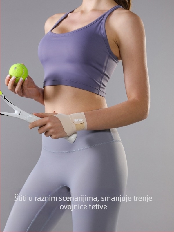 VBOSI Lagani sportski zaštitnik zapešća za badminton i tenis – zaštita od uganuća, kompresija i stabilizacija zapešća