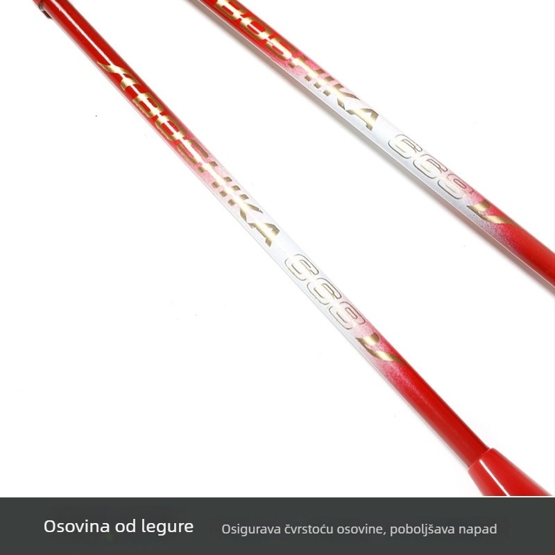 Izdrživa badminton raketa za amatere juniore – pogodna za treninge i natjecanja