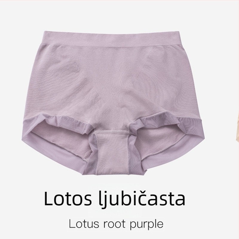 Ženske gaćice Ice Silk, ljetne tanke, bezšivne, antibakterijske s grafenskom podstavom, prozračne, srednje visoki pojas