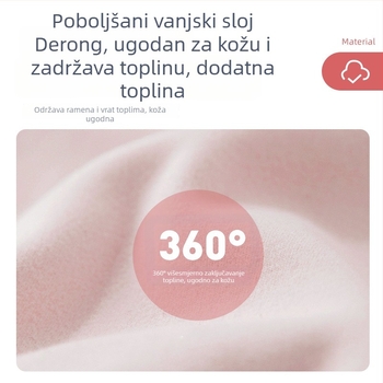 Vrećica za vruću vodu u obliku U za vrat i ramena