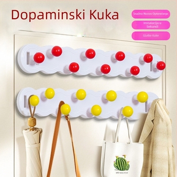 Devet kuka s ljepilom, nosive za kuhinje i najam stanova, bez montaže