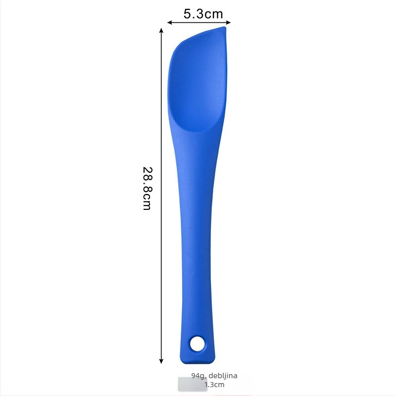 Integrirana silikonska spatula za kuhinju – za pečenje, miješanje kreme za tortu, otporna na visoke temperature