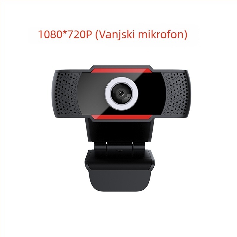 1080p HD web kamera za računalo s ugrađenim mikrofonom, bez upravljačkih programa, za videokonferencije i nastavu