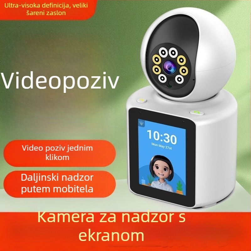 Dvosmjerna video pametna kamera za kućno praćenje starijih osoba i beba, Wi‑Fi povezivanje