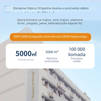 Pregača s tri džepa za kuhinju i dom, s prilagođenim logom, denim platno