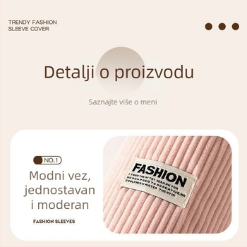 Corduroy zaštitni rukavi za duge puffer jakne, zaštita na poslu