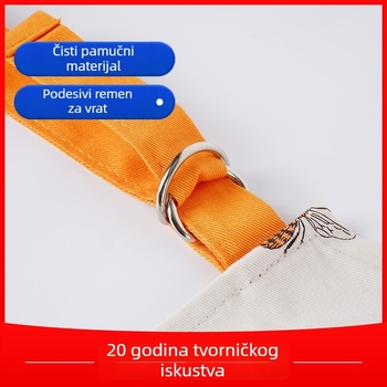 Pregača od 100% pamuka za odrasle, vodootporna za kućnu upotrebu u kuhinji i pri pečenju, otporna na prljanje, s motivom pčele