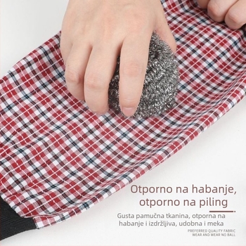 Dugi pamučni rukavi s manžetom, unisex, za kuhinju i posao, zaštita od sunca, otporni na mrlje