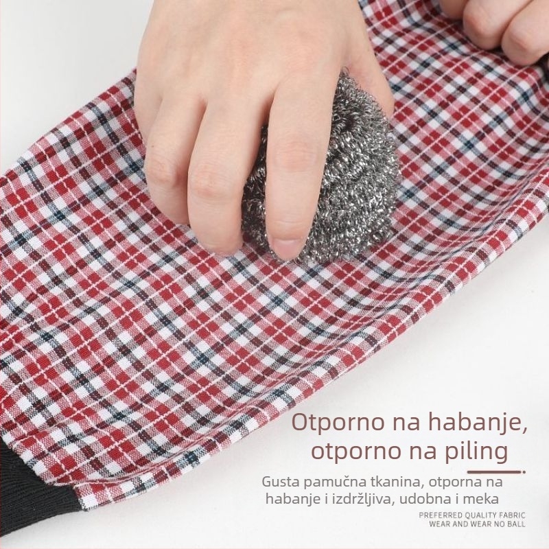 Dugi pamučni rukavi s manžetom, unisex, za kuhinju i posao, zaštita od sunca, otporni na mrlje