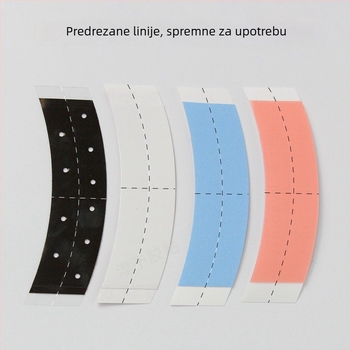 Bezšivni film za periku – nevidljivo pričvršćivanje, čvrsto držanje, vodootporno i otporno na znojenje, dvostrani film za pričvršćivanje kose